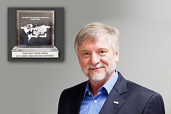 International geschätzt: Der Clausthaler Informatik-Experte Professor Dietmar Möller erhielt auf einer Konferenz in Nordamerika einen Best Paper Award (kleines Bild). Fotos: Ernst
